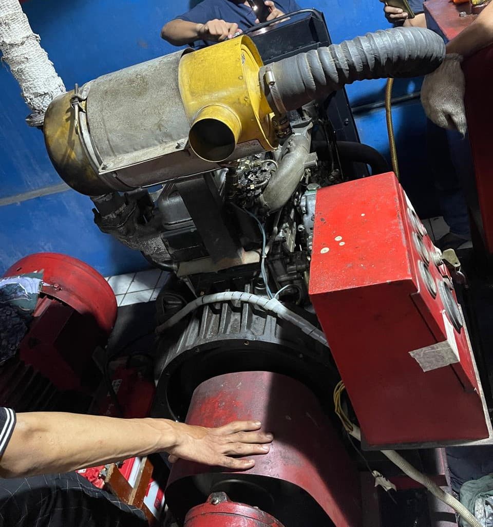 Service Engine Pump Hydrant